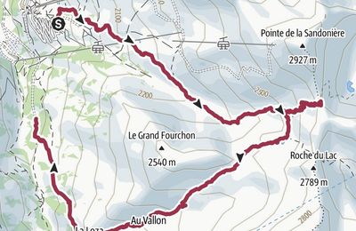 Montée au col des Marches