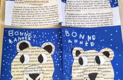 Carte de voeux Ours polaire