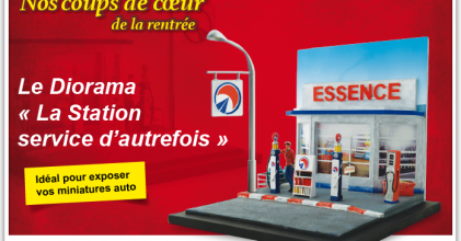 Le diorama "La station service d'autrefois" - Hors-série