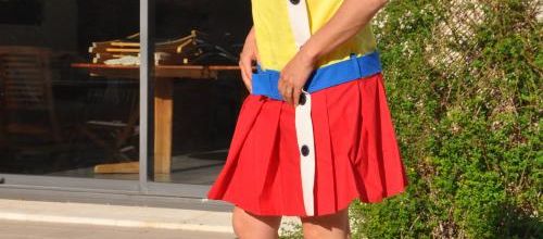 CAP de coudre une robe ou le défi d'Avril.