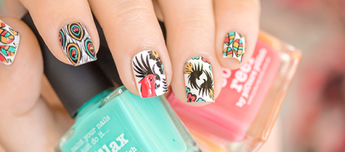 Mes favoris nail art du mois d'août  -  1ère partie