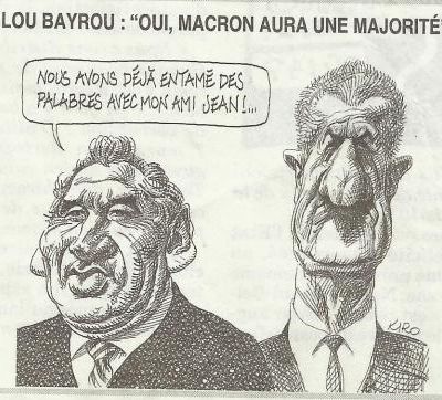 Election présidentielle dans le Canard enchaîné du 05 04 17