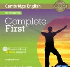 [Kindle] COMPLETE FIRST CERTIFICATE FOR SPANISH SPEAKERS STUDENT S BOOK WITHOUT ANSWERS WITH CD-ROM 2ND EDITION descargar gratis