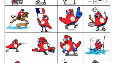 Bons points thème JO 2024