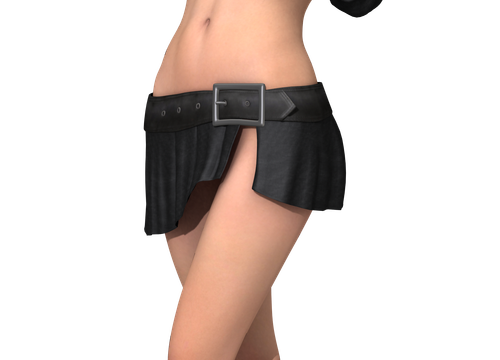 Tube de femme gothique (render-image)