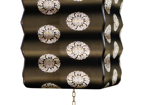 Tube de lanterne asiatique (image-render)