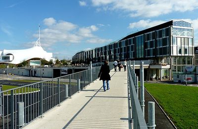 Le nouveau passage de la gare de Metz...