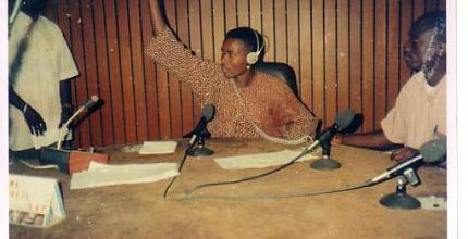  Dans le studio 1 de l'ORTB 