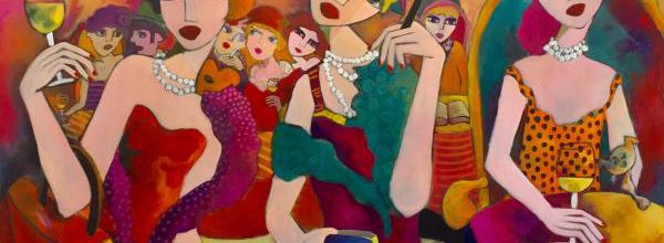 Samedi - Le tableau du samedi  : C'est la fête, Fauve,  artiste peintre de Roanne