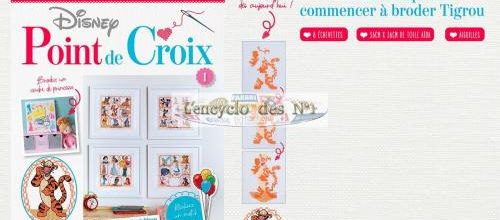 N° 1 Point de croix Disney - Lancement 