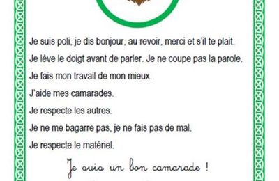 Contrat du Lion du bon comportement