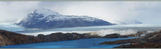 Dernier regard sur le paysage avant de redescendre vers les véhicules - Lago Guillermo - Estancia Cristina - Lago Argentino - Patagonie - Argentine