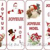 Noël Marque-page ! Père Noël ...