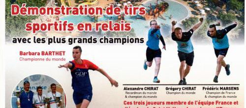 Les 3 Clochers 16 aout 2022  / Démonstration de tir