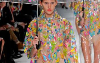mode fashion blue butterfly