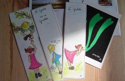 Des marqure-pages de la Grelette !