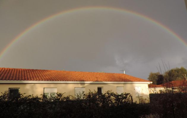 mon ciel de ce matin !