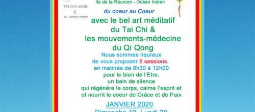 5 sessions Tai Chi & Qi Qong - JANVIER 2020