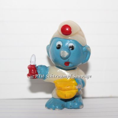 Figurine Schtroumpf KINDER 1981