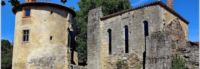 85 . Vendée - Les Herbiers (2) - Abbaye Notre-Dame de la Grainetière 1