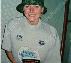 Charlene avec des amies de natation 