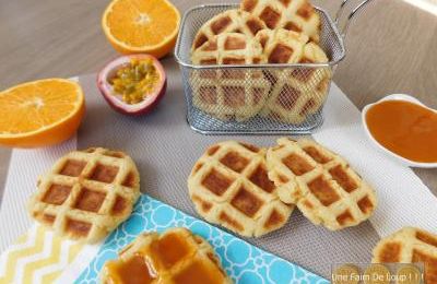 Harcha façon gaufres ( galettes de semoule Maroc ) 