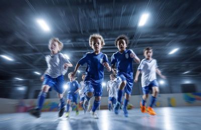 Ecole de foot : Le futsal est super complément de formation !