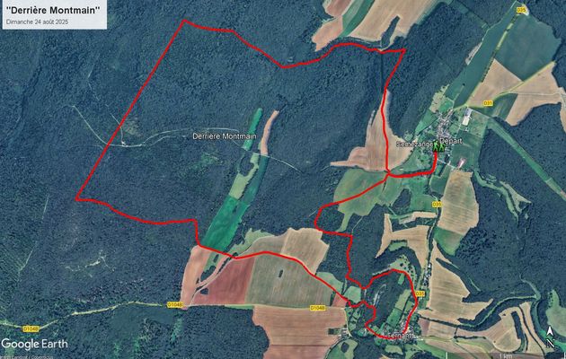 "Derrière Montmain" - Dimanche 24 août 2025