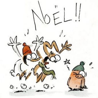Le Canard, le Cochon, le Lapin et le Père Noël