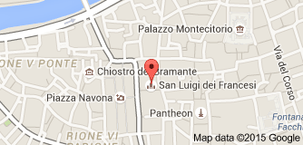 * ROME - Chemins de mémoire de la D.F.L. : l'Eglise Saint Louis des Français