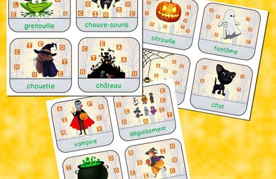 Vocabulaire d'Halloween