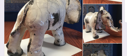 ELEPHANT RAKU