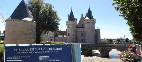 Visite du château de Sully sur Loire