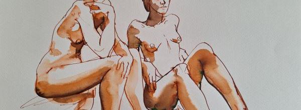 Lundi - Deux poses assises
