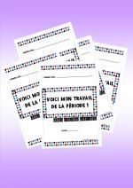 Pages de garde pour la période en maternelle