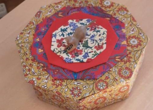 Cartonnage : les boîtes octogonales