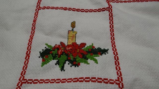 Ma Broderie "Plaid en Fête" Suite...