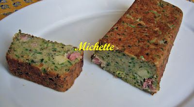 Terrine à la courgette, p de terre, jambon à l'os, gruyère
