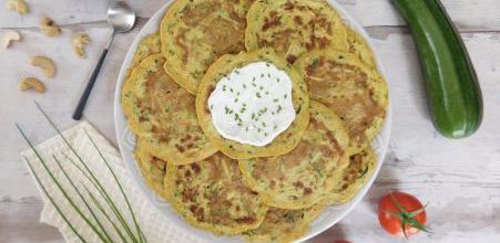 Pancakes à la courgette