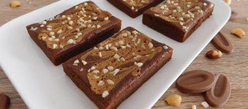 Fondants légers au chocolat et beurre de cacahuète ( sans sucre ajouté )