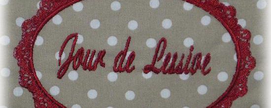 Pochette "goutte" Jour de Lessive