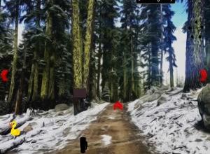 First snow fun escape