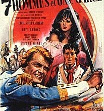 SEPT HOMMES ET UNE GARCE - BOX OFFICE JEAN MARAIS 1967