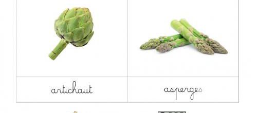 [Nomenclatures ]Fruits et légumes de saison : Printemps