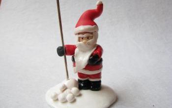 Porte photo père Noël