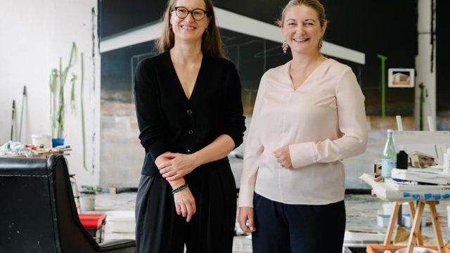 Visite de l’atelier de Tina Gillen