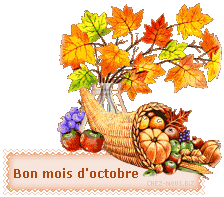 Bon mois d'octobre