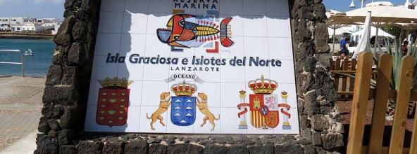 Lanzarote : La Graciosa le village