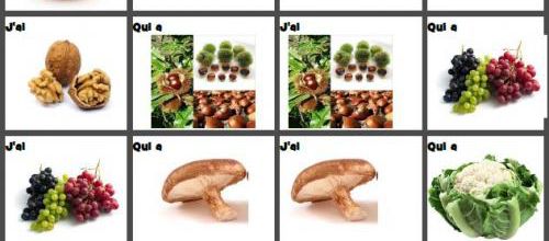J'ai....qui a ? sur les fruits et légumes d'automne