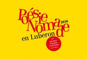 Programme complet Poésie nomade en Luberon 2016